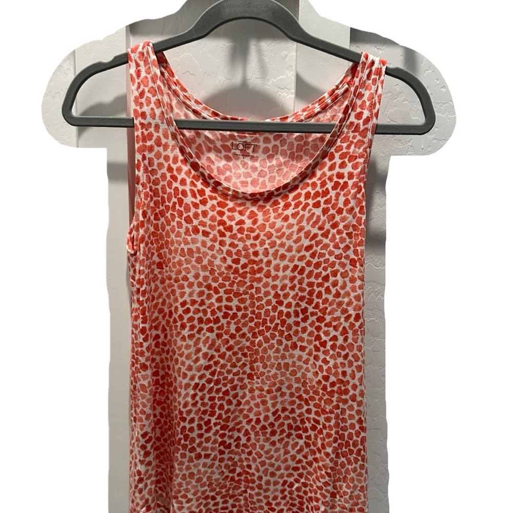 Ann taylor Loft polka dot Patterned‎ tank top